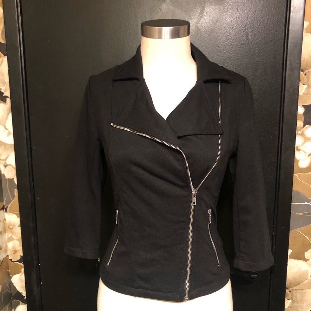 forever 21 biker jacket size small